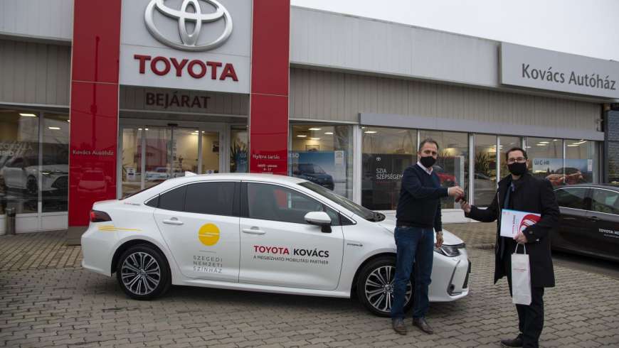 Harmadik közös évét kezdi a Toyota Kovács és a Szegedi Nemzeti Színház