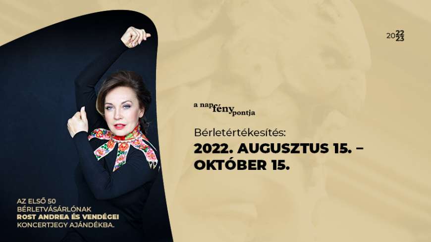 Augusztus 15-én nyit a Szegedi Nemzeti Színház jegyirodája
