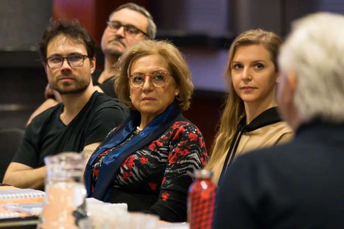 A szent olvasópróba - fotó: Tari Róbert