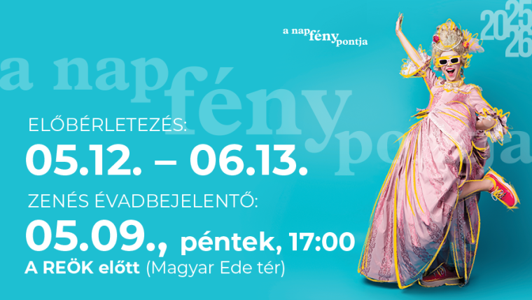 Zenés évadbejelentő a REÖK előtt